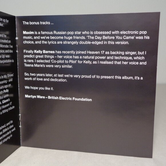 MUSIC OF QUALITY AND DISTINCTION Volume 3 by British Electric Foundation New CD - Picture 10 of 13